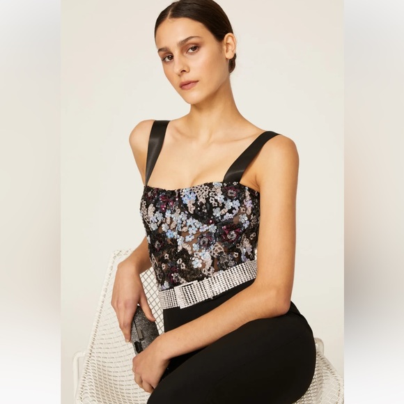 Bronx and Banco Annabel Sequin Jumpsuit XXL - Picture 5 of 12